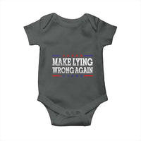 Make Lying Wrong Again Baby Onesie Resist Racism