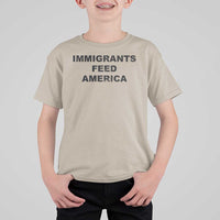 Immigrants Feed America T Shirt For Kid