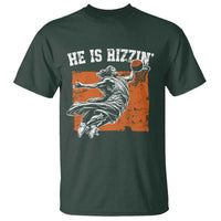 He is Rizzin T Shirt Funny Jesus Playing Basketball Vintage Faith - Wonder Print Shop