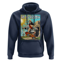 He is Rizzen Hoodie Funny Jesus Skateboarding Christian Meme - Wonder Print Shop
