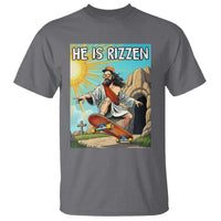 He is Rizzen T Shirt Funny Jesus Skateboarding Christian Meme - Wonder Print Shop