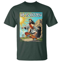 He is Rizzen T Shirt Funny Jesus Skateboarding Christian Meme - Wonder Print Shop