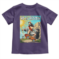 He is Rizzen Toddler T Shirt Funny Jesus Skateboarding Christian Meme - Wonder Print Shop
