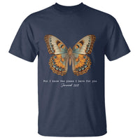 Christian Jeremiah 29:11 T Shirt Bible Scripture For I Know The Plans I Have For You - Wonder Print Shop