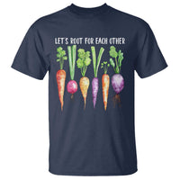 Let's Roots For Each Other Vegetable T Shirt Motivational - Wonder Print Shop