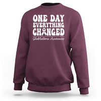Glioblastoma Awareness Sweatshirt Fight Brain Tumor Cure Groovy