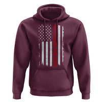 Best Effin Bonus Dad Ever Hoodie Funny Stepdad American Flag