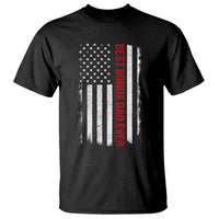 Best Effin Bonus Dad Ever T Shirt Funny Stepdad American Flag