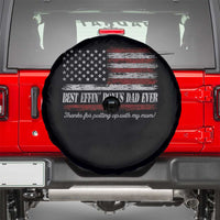 Best Effin’ Bonus Dad Ever Spare Tire Cover Step Dad American Flag