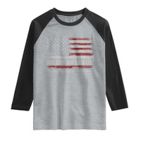 Best Effin’ Bonus Dad Ever Raglan Shirt Step Dad American Flag