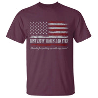 Best Effin’ Bonus Dad Ever T Shirt Step Dad American Flag
