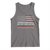Best Effin’ Bonus Dad Ever Tank Top Step Dad American Flag