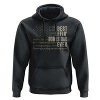 Best Effin’ Bonus Dad Ever Hoodie Step Dad Camo American Flag Camouflage