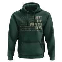 Best Effin’ Bonus Dad Ever Hoodie Step Dad Camo American Flag Camouflage
