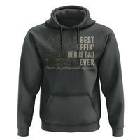 Best Effin’ Bonus Dad Ever Hoodie Step Dad Camo American Flag Camouflage
