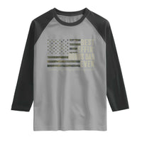 Best Effin’ Bonus Dad Ever Raglan Shirt Step Dad Camo American Flag Camouflage