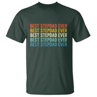 Best Stepdad Ever T Shirt Funny Retro Stepdad Bonus Dad