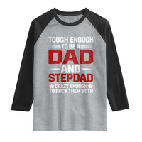 Bonus Dad Raglan Shirt Dad And Stepdad Fathers Day