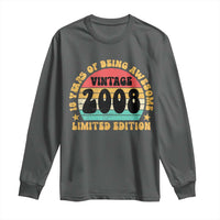 18th Birthday Long Sleeve Shirt Vintage 18yr 2008 Limited Edition 18 Year Old Gift