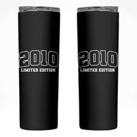 Vintage 2010 Limited Edition Skinny Tumbler 16 Year Old Gift Retro Varsity 16th Birthday