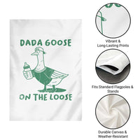 Silly Goose Dad Garden Flag New Dad Pregnancy Announcement Fathers Day