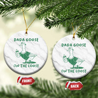 Silly Goose Dad Ceramic Ornament New Dad Pregnancy Announcement Fathers Day