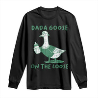 Silly Goose Dad Long Sleeve Shirt New Dad Pregnancy Announcement Fathers Day