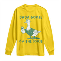 Silly Goose Dad Long Sleeve Shirt New Dad Pregnancy Announcement Fathers Day