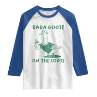 Silly Goose Dad Raglan Shirt New Dad Pregnancy Announcement Fathers Day