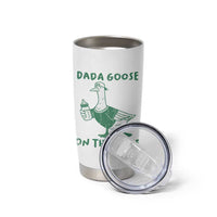 Silly Goose Dad Tumbler Cup New Dad Pregnancy Announcement Fathers Day