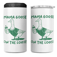 Silly Goose Mom 4 in 1 Can Cooler Tumbler New Mom Pregnancy Announcement Mothers Day