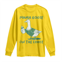 Silly Goose Mom Long Sleeve Shirt New Mom Pregnancy Announcement Mothers Day