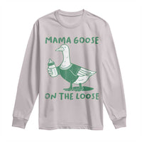 Silly Goose Mom Long Sleeve Shirt New Mom Pregnancy Announcement Mothers Day