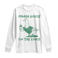 Silly Goose Mom Long Sleeve Shirt New Mom Pregnancy Announcement Mothers Day