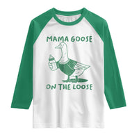 Silly Goose Mom Raglan Shirt New Mom Pregnancy Announcement Mothers Day