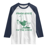 Silly Goose Mom Raglan Shirt New Mom Pregnancy Announcement Mothers Day