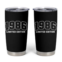 Vintage 1986 Limited Edition Tumbler Cup 50 Year Old Gift Retro Varsity 40th Birthday