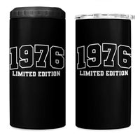 Vintage 1976 Limited Edition 4 in 1 Can Cooler Tumbler 50 Year Old Gift Retro Varsity 50th Birthday
