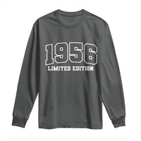 Vintage 1956 Limited Edition Long Sleeve Shirt 70 Year Old Gift Retro Varsity 70th Birthday
