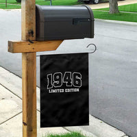 Vintage 1946 Limited Edition Garden Flag 80 Year Old Gift Retro Varsity 80th Birthday