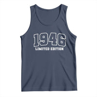 Vintage 1946 Limited Edition Tank Top 80 Year Old Gift Retro Varsity 80th Birthday