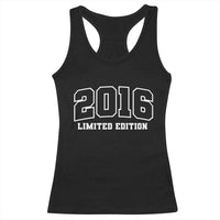 Vintage 2016 Limited Edition Racerback Tank Top 10 Year Old Gift Retro Varsity 10th Birthday