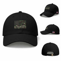 Best Effin Bonus Dad Ever Baseball Cap Funny Step Dad Camo American Flag