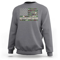 Best Effin Bonus Dad Ever Sweatshirt Funny Step Dad Camo American Flag