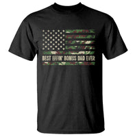 Best Effin Bonus Dad Ever T Shirt Funny Step Dad Camo American Flag