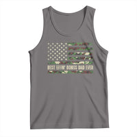 Best Effin Bonus Dad Ever Tank Top Funny Step Dad Camo American Flag