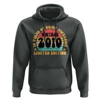 16th Birthday Hoodie Vintage 16yr 2010 Limited Edition 16 Year Old Gift