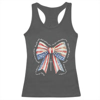 Patriotic Coquette 4th Of July Racerback Tank Top God Bless America - Wonder Print Shop