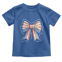 Patriotic Coquette 4th Of July Toddler T Shirt God Bless America - Wonder Print Shop