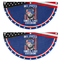 Funny Abe Lincoln 4th Of July Patriotic Fan Flag My Farts Smell Like Freedom American Flag